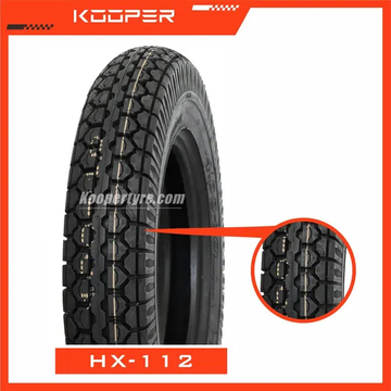 KOOPER neumáticos sin cámara para motocicleta de 10 pulgadas 6PR/8PR de alta resistencia/neumáticos (4,00-10) con ISO, CCC, E-MARK, DOT