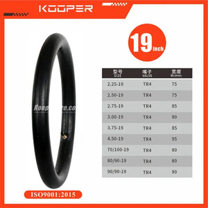 Cámara de aire natural/Cámara 2,25-19 2,50-19 2,75-19 3,00-19 3,75-19 4,50-19 70/100-19 80/90-19 90/90-19