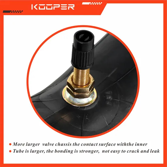 Cámara de aire KOOPER Natural 60/100-16 90/90-16 90/100-16 110/80-16 110/90-16 con ISO