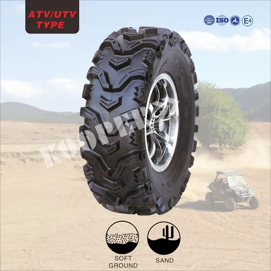 Neumático todoterreno UTV/ATV (25X11-10, 23X8-11, 24X9-11, 25X8-12, 25X10-12, 25X11-12, 26X9-12, 26X11-12, 26X12-12, 27X9-12, 27X11-12, 27X12-12, 26X9-14)