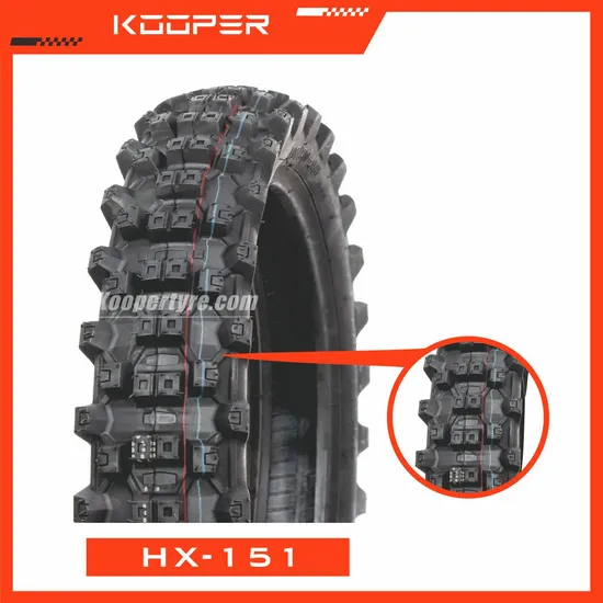 Neumático de moto todoterreno 8PR KOOPER (90/90-18)