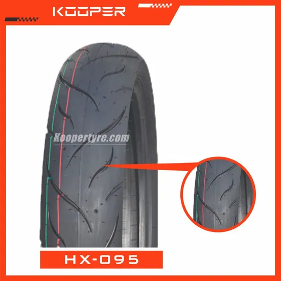 Neumático duradero para motocicleta (100/80-17) para un rendimiento duradero con E-MARK